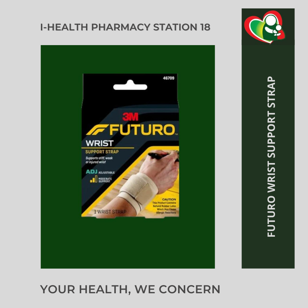 FUTURO Wrist Support Strap [Adjustable] - i-Health Pharmacy